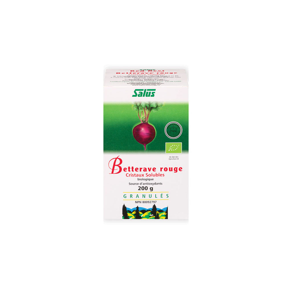 betterave rouge cristaux solubles Salus - La Boite à Grains