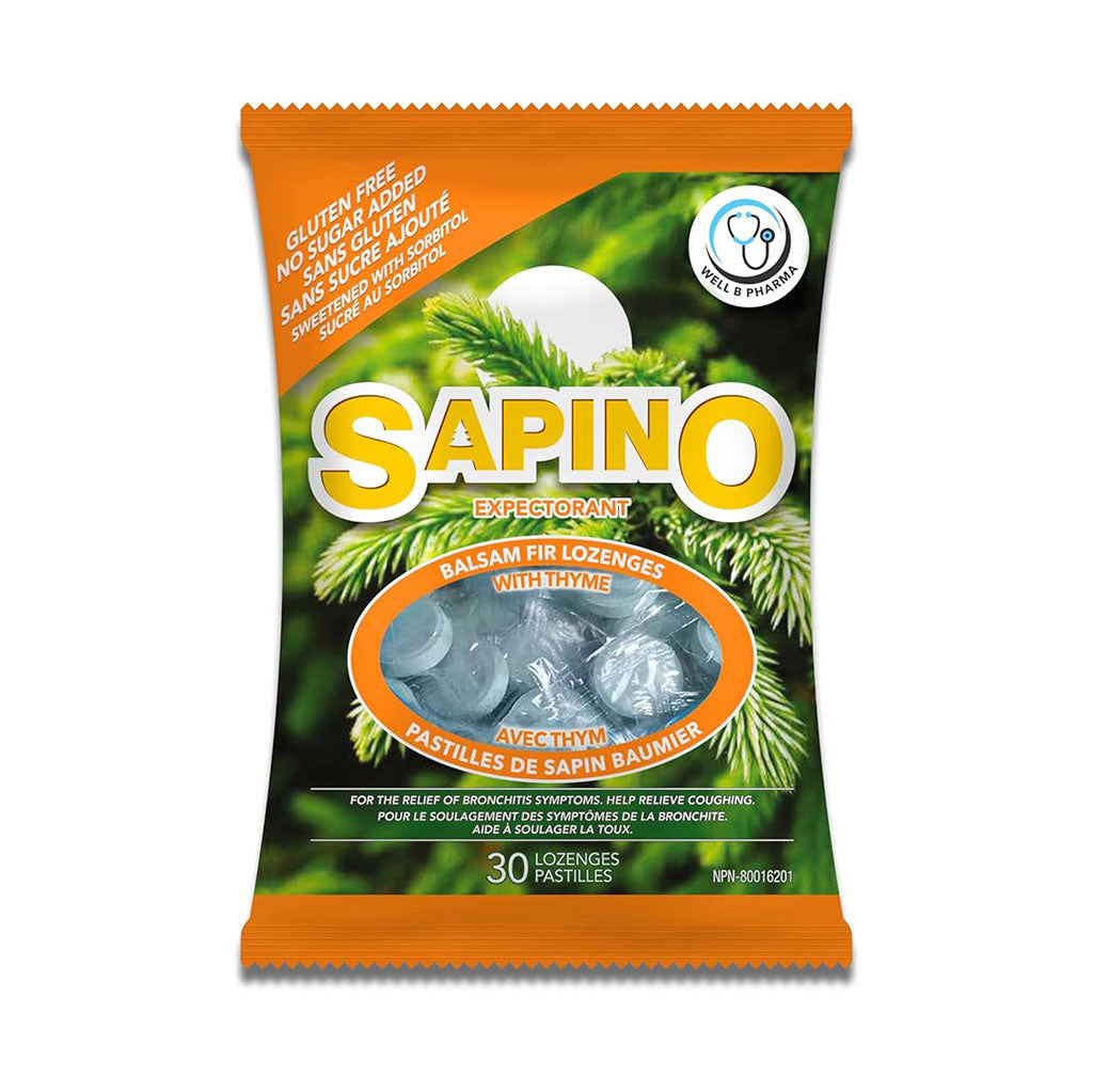 pastilles de sapin baumier avec thym Sapino - La Boite à Grains
