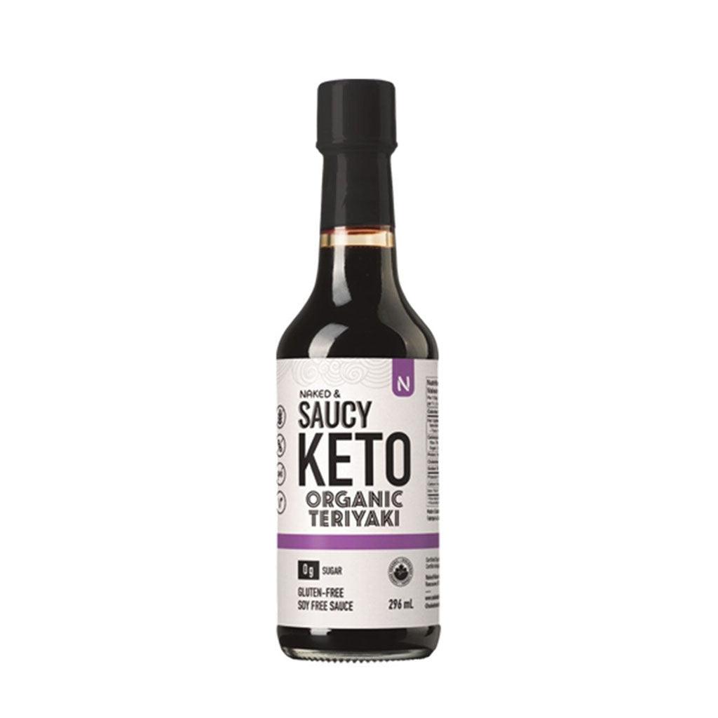 Sauce Teriyaki Céto Biologique Naked & Saucy - La Boite à Grains