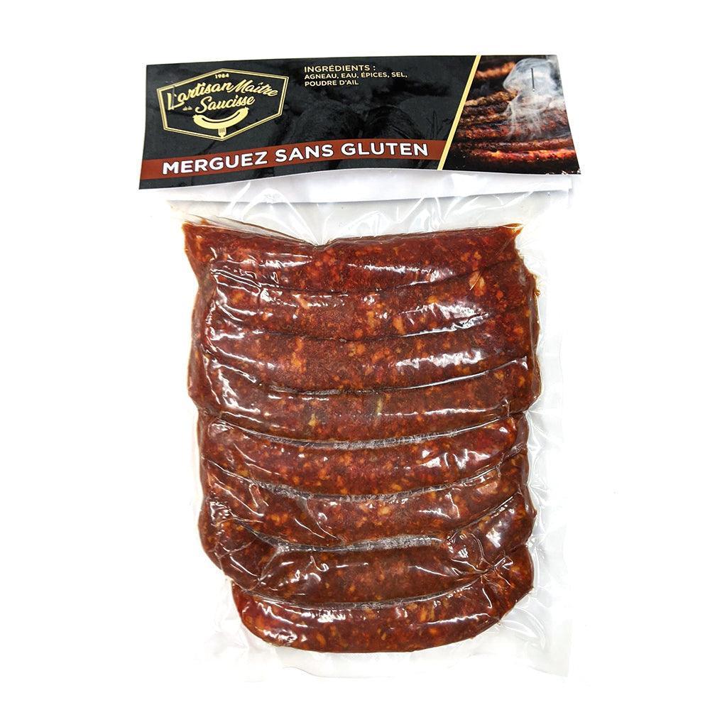 Gluten Free Merguez Sausages L'Artisan Maître de la Sausage - La Boite à Grains