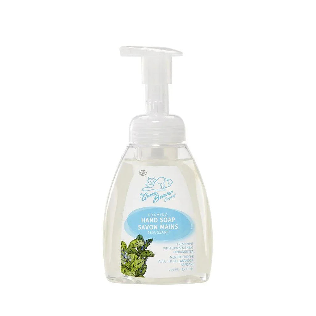 Green Beaver Fresh Mint and Labrador Tea Soothing Foaming Hand Soap - La Boite à Grains