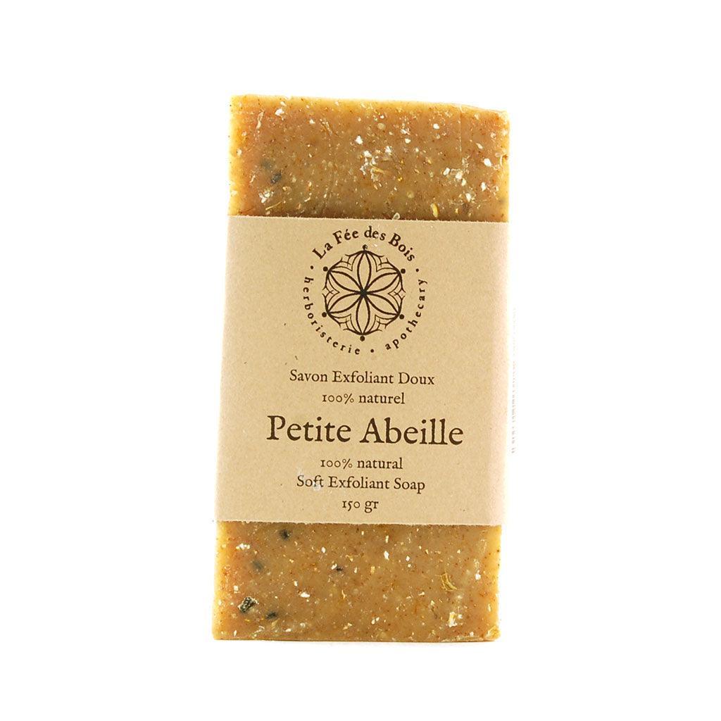 Gentle Exfoliating Soap 100% Natural Little Bee La Fée des Bois - La Boite à Grains