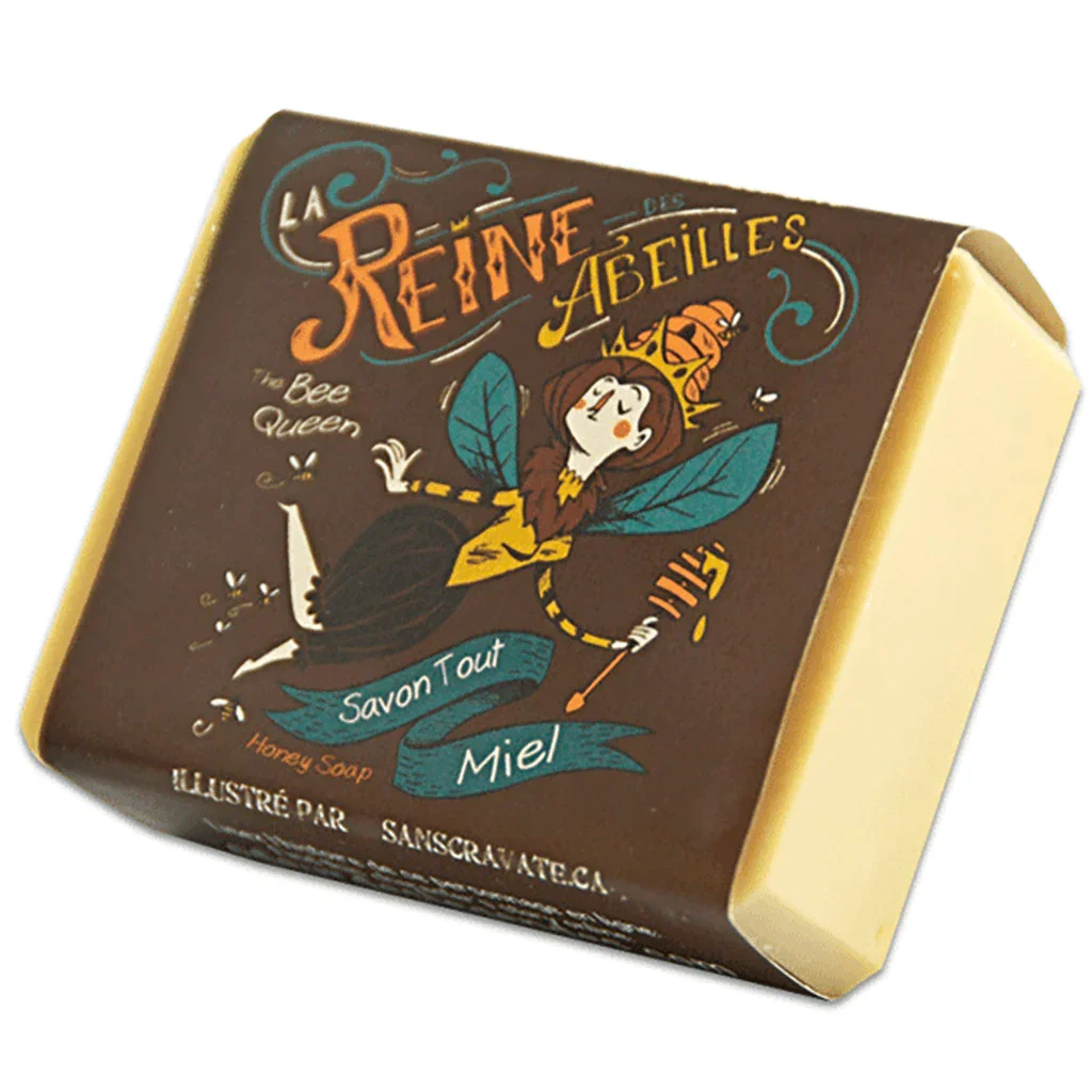 Queen of Bees Soap - Honey La Savonnerie des Diligences - La Boite à Grains