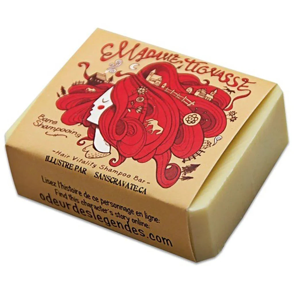Madame Tignasse Soap - Vitality Shampoo Bar La Savonnerie des Diligences - La Boite à Grains