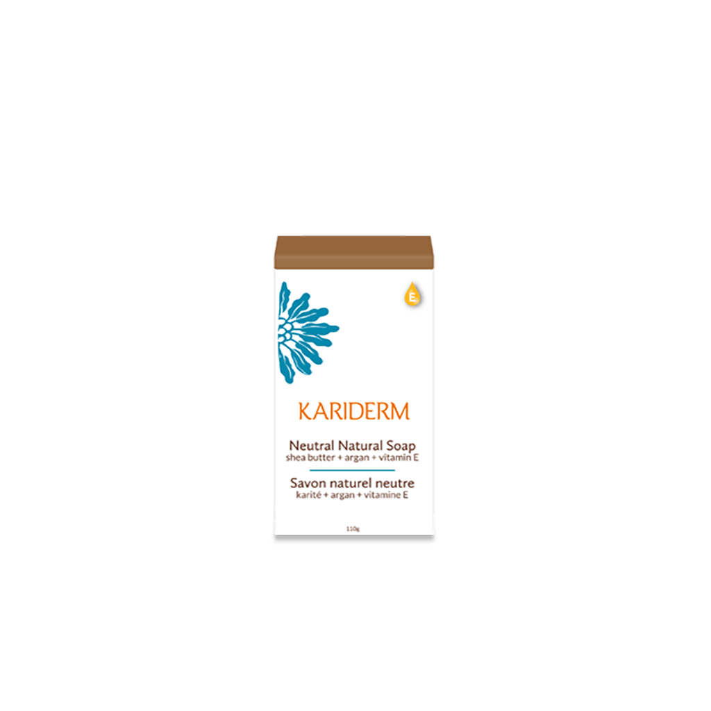 Savon Naturel Neutre Karité Argan Vitamine E Kariderm - La Boite à Grains