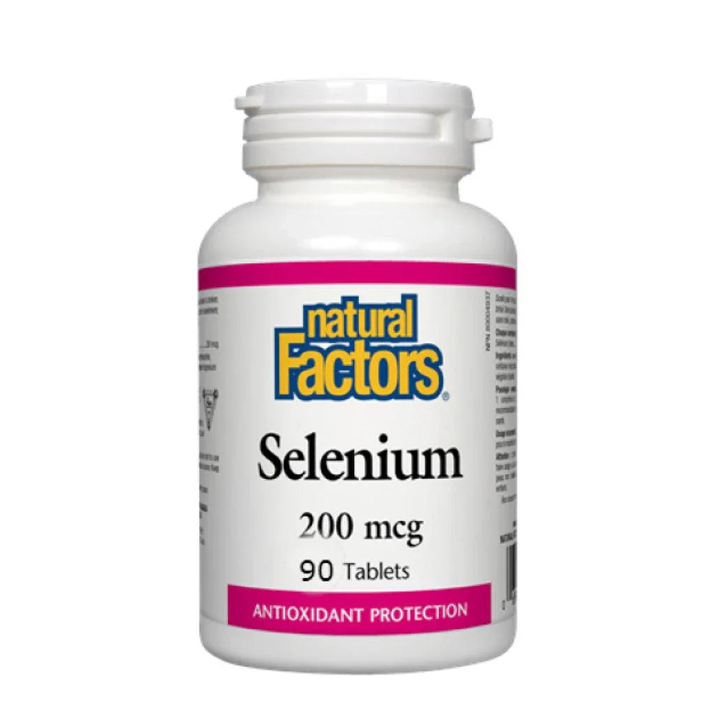 Selenium Natural Factors - La Boite à Grains