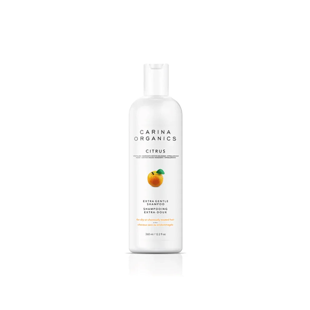 Shampoing Extra-Doux Citrus Carina Organics - La Boite à Grains