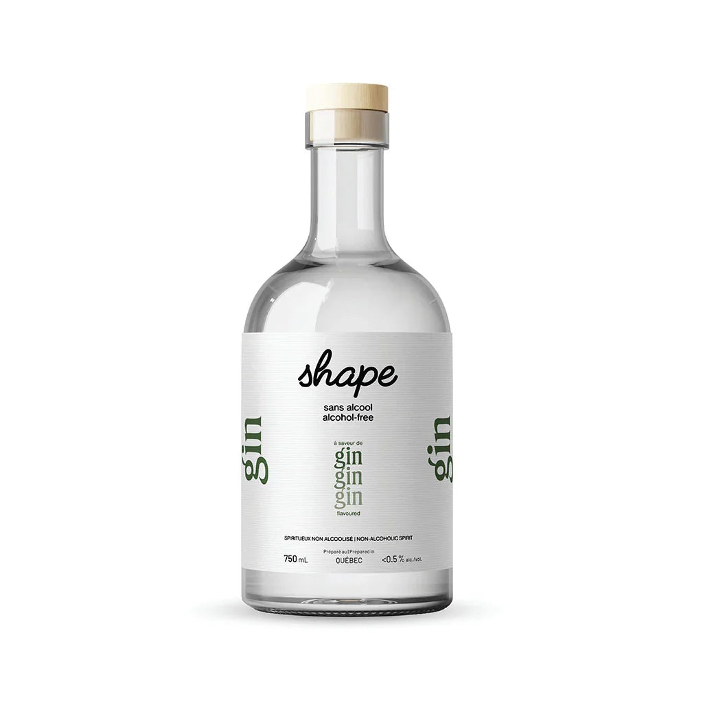 gin sans alcool Shape - La Boite à Grains