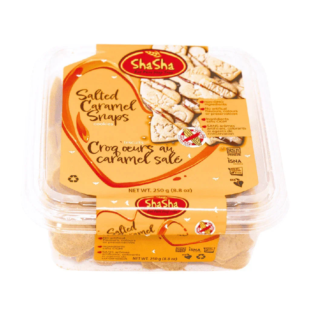 shasha croq'oeurs with salted caramel 250 g - La Boite à Grains
