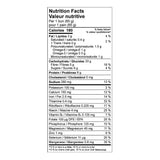 silver hills sprouted power hamburger buns with sesame seeds 390 g nutritional value - La Boite à Grains