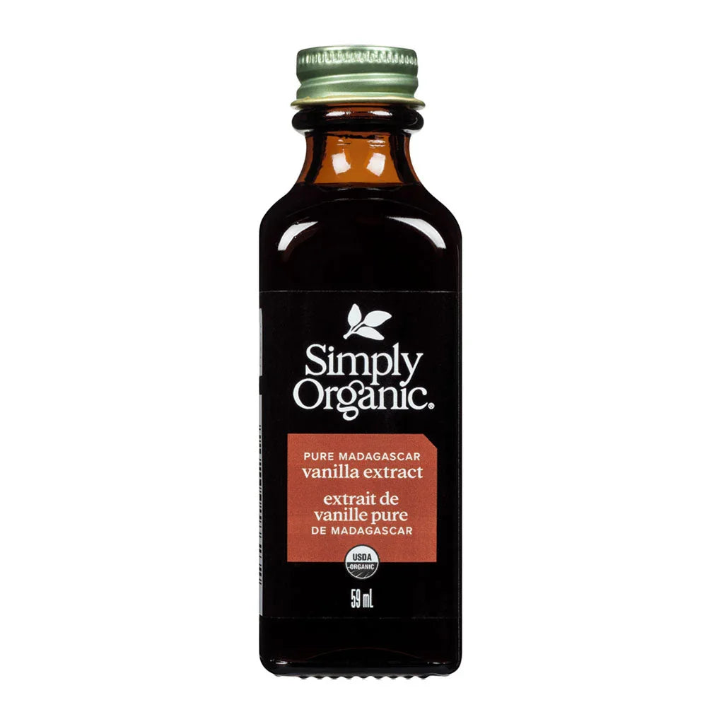 simply organic extrait de vanille pure de Madagascar biologique 59 ml