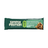 Simply Protein Mint Chocolate Chip Flavor Crunchy Bar - La Boite à Grains