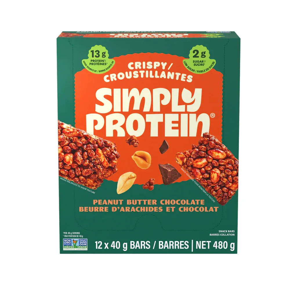 simply protein peanut butter and chocolate - La Boite à Grains