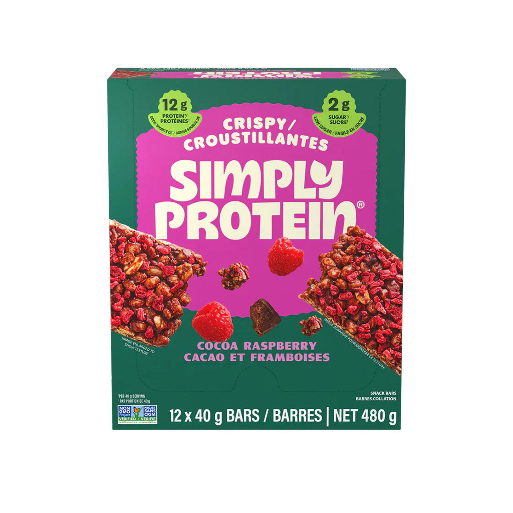 Simply Protein cacao et framboises - La Boite à Grains