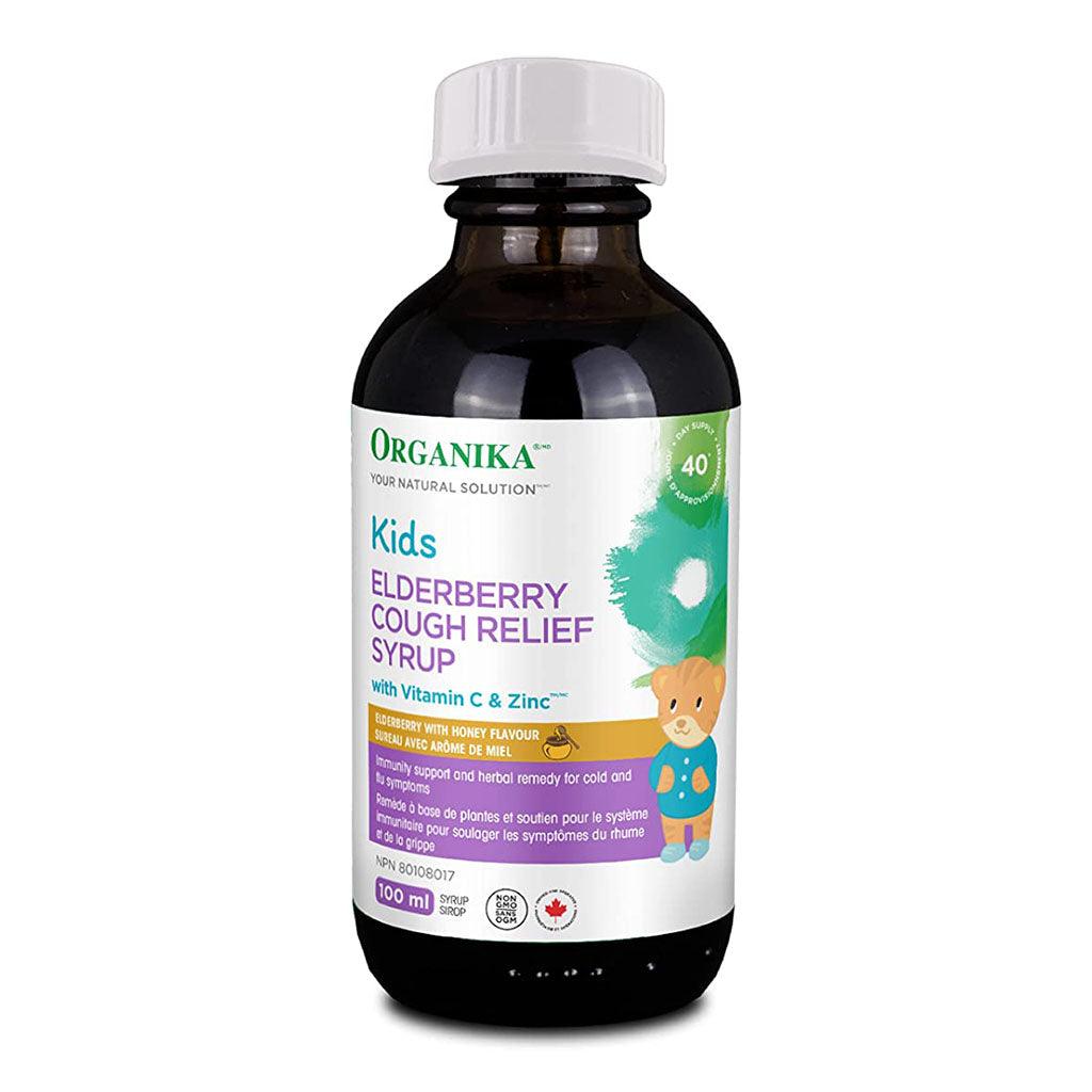 Sirop Contre la Toux au Sureau pour Enfants Organika - La Boite à Grains