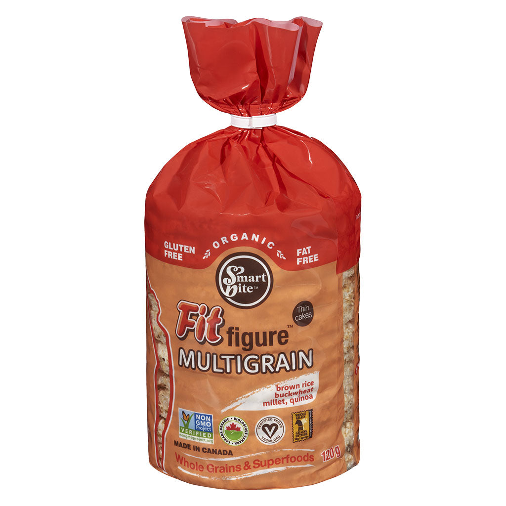 smart bite fit figure galettes minces multigrain - La Boite à Grains