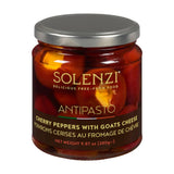 cherry peppers with Solenzi goat cheese - La Boite à Grains