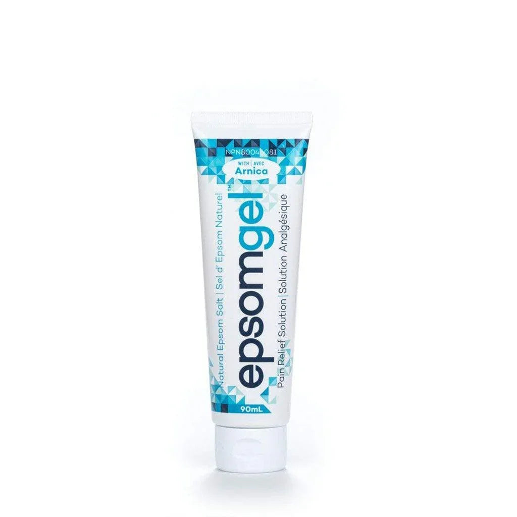 Solution Analgésique Sel d'Epsom Naturel avec Arnica Epsomgel - La Boite à Grains
