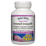 Sommeil Tranquille Extra Fort Natural Factors - La Boite à Grains