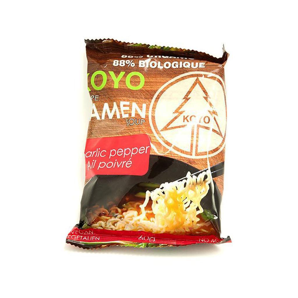 Koyo Peppered Garlic Ramen Soup - La Boite à Grains