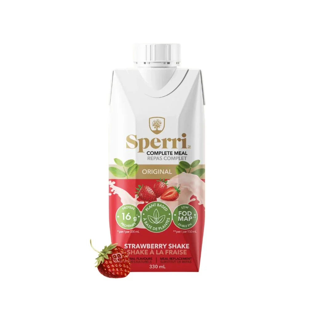 complete meal original strawberry shake Sperri - La Boite à Grains