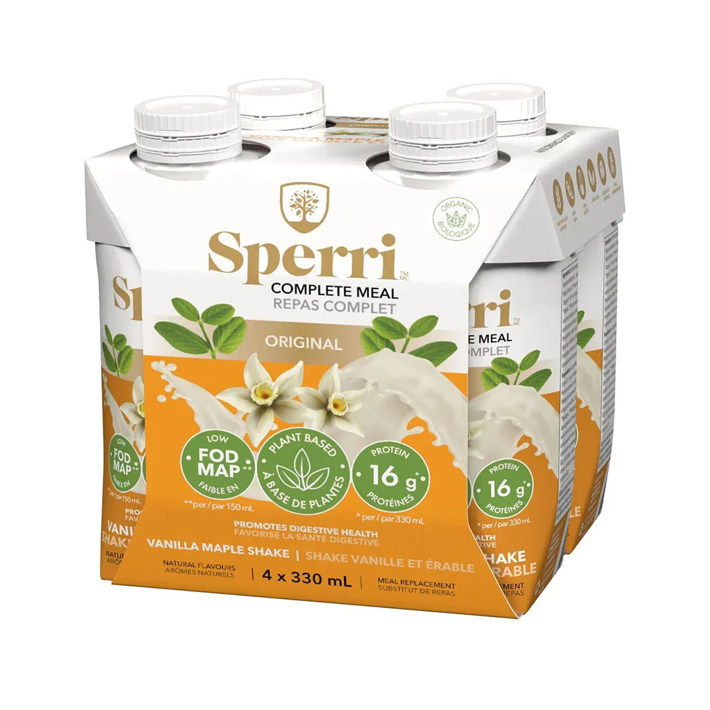 complete meal original vanilla and maple shake Sperri - La Boite à Grains