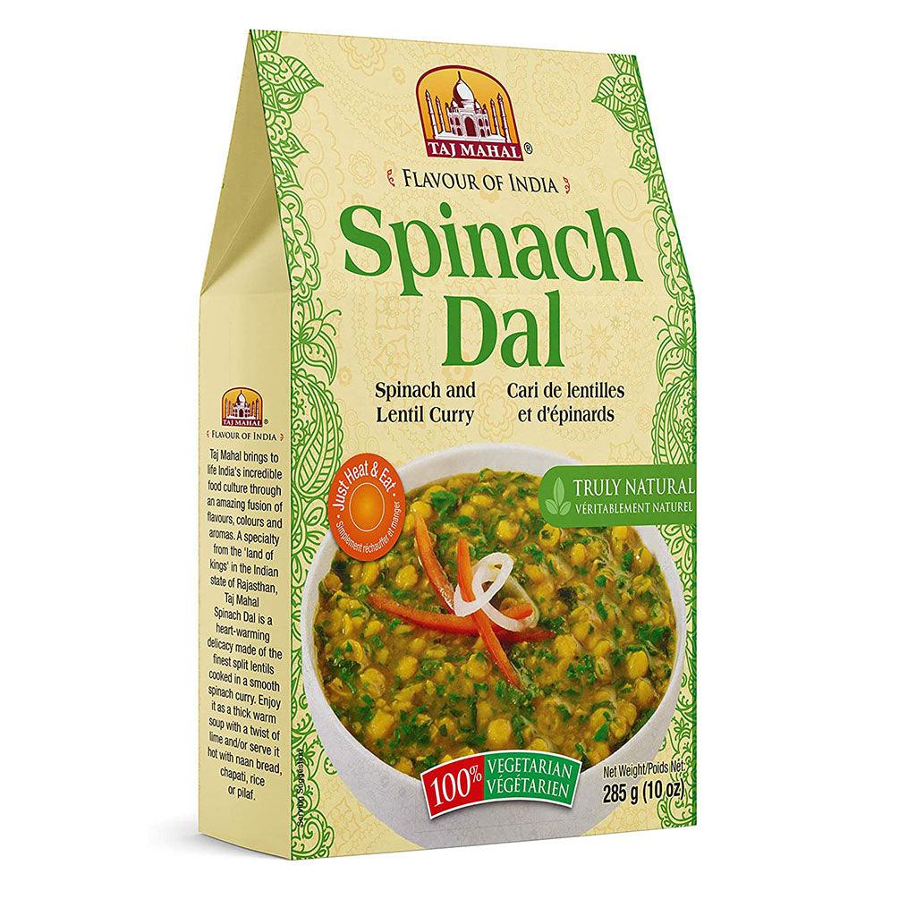 Spinach Dal Cari de Lentilles et d'Épinards Taj Mahal - La Boite à Grains