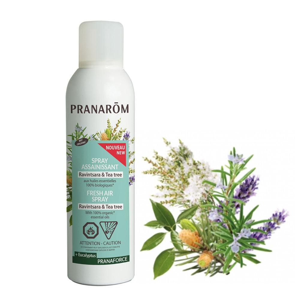 Spray Assainissant Pranaforce Ravintsara Tea Tree + Eucalyptus Pranarôm - La Boite à Grains