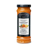 St Dalfour orange ginger fruit spread 225 ml
