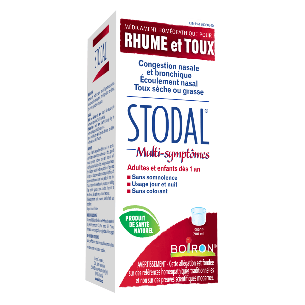 Stodal Multi-Symptômes (Rhume & Toux) Boiron - La Boite à Grains