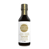 Tamari Sauce Soya Brassée Biologique 25% Moins de Sodium San-J - La Boite à Grains