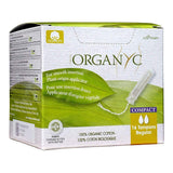 Organic Compact Tampons with Organyc Applicator - La Boite à Grains
