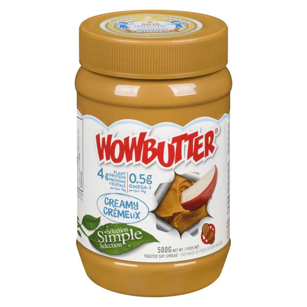 Tartinade de Fèves de Soja Grillées Crémeux WowButter - La Boite à Grains