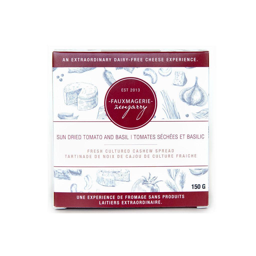 Cashew Nut Spread, Dried Tomatoes and Basil Fauxmagerie Zengarry - La Boite à Grains