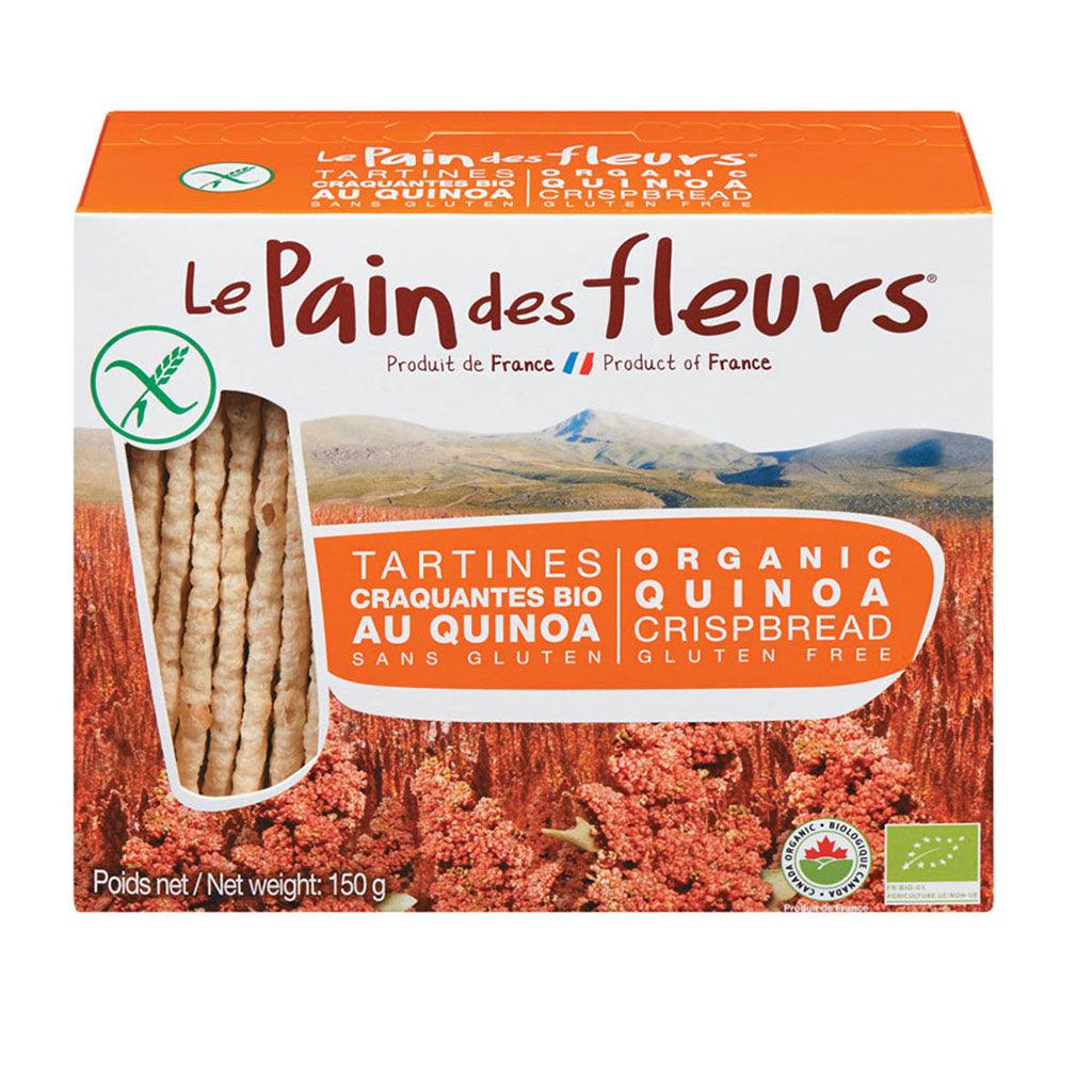 Tartines au Quinoa Bio Sans Gluten Pain Des Fleurs - La Boite à Grains