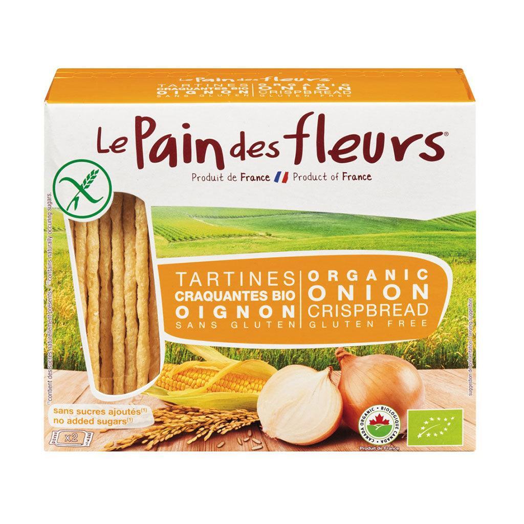 Tartines Craquantes Oignon Bio Pain Des Fleurs - La Boite à Grains