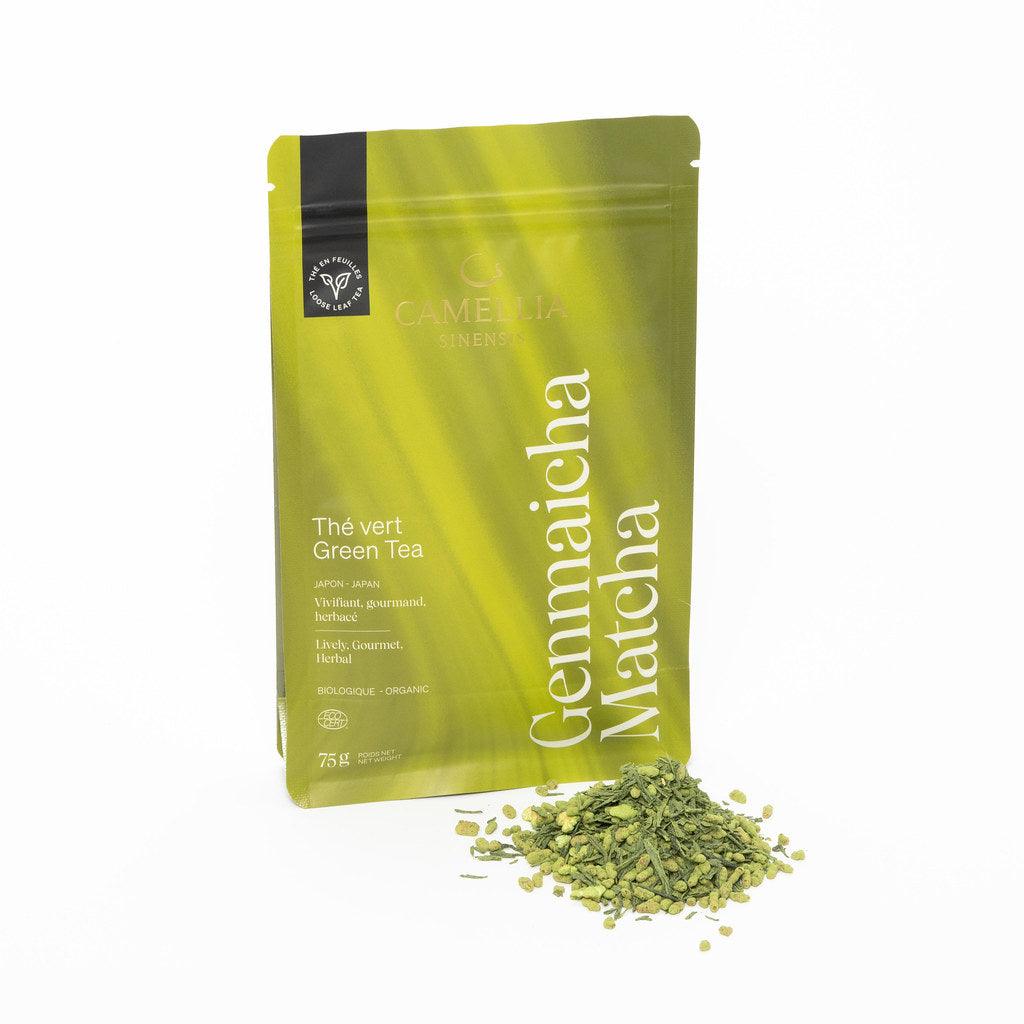 Thé Vert Genmaicha Matcha Biologique Camellia Sinensis - La Boite à Grains