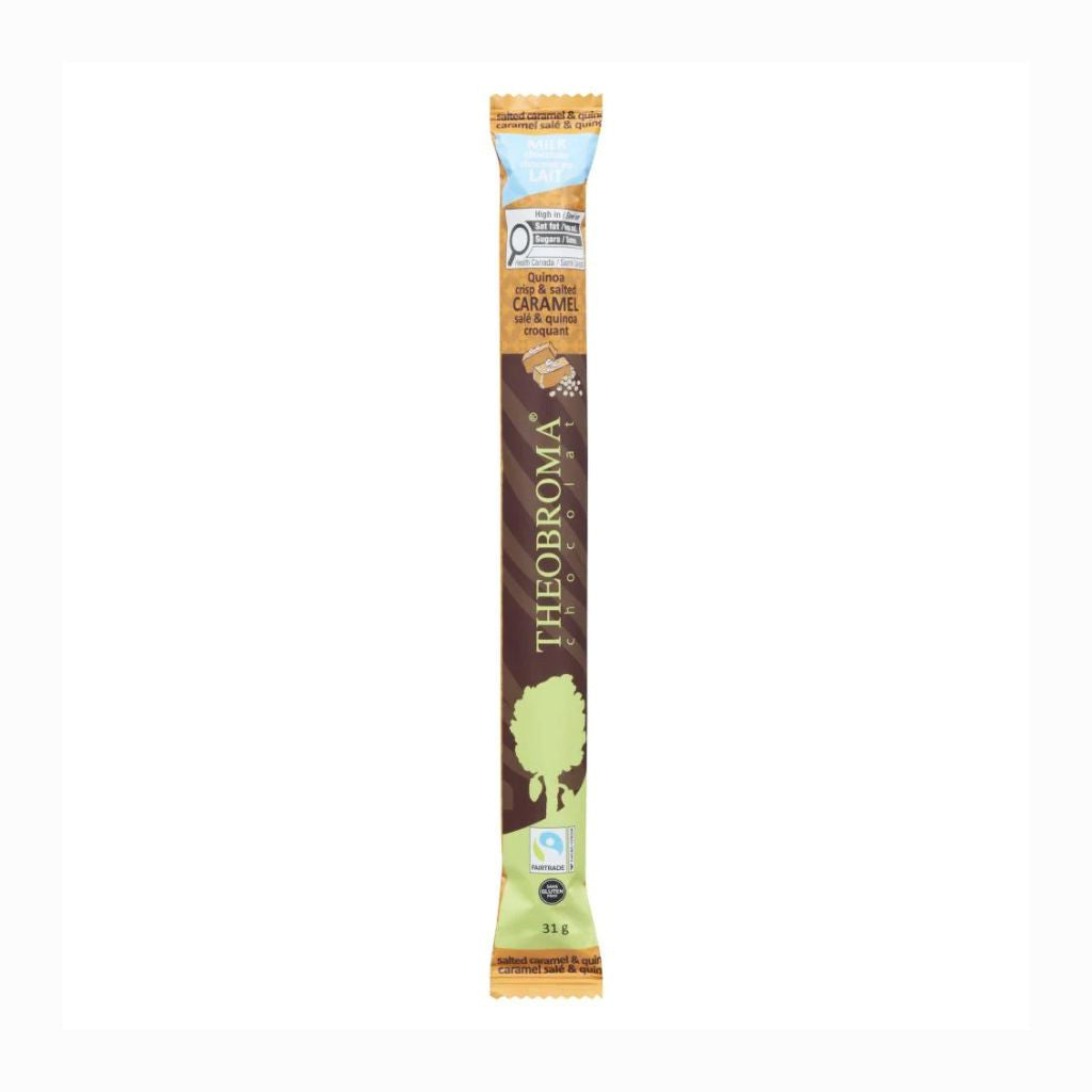 Theobroma chocolat lait caramel salé quinoa - La Boite à Grains