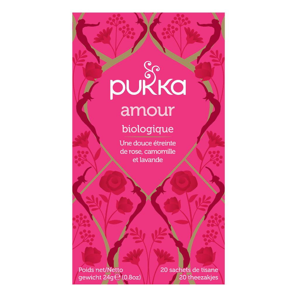 Tisane Amour Biologique Pukka - La Boite à Grains