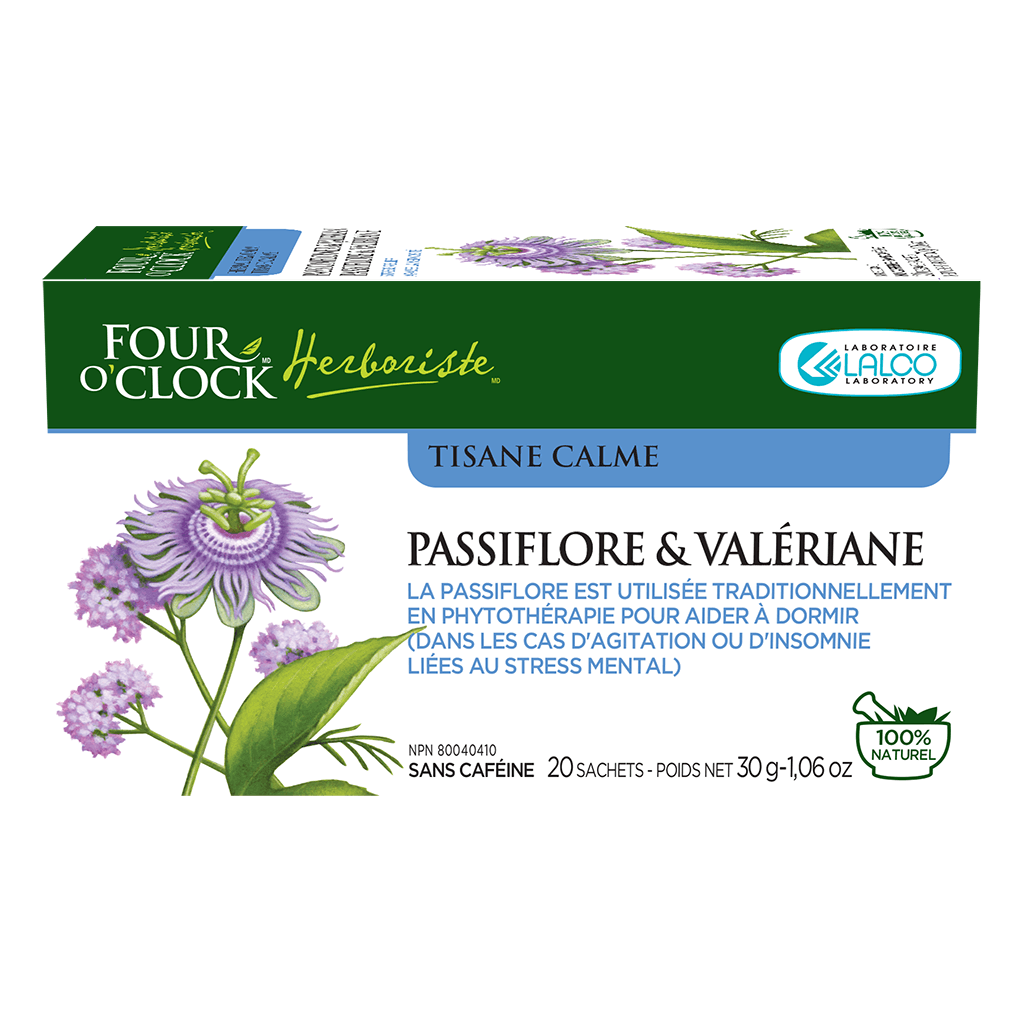 Tisane Calme Passiflore & Valériane (6.99$ CAD$) – La Boite à Grains