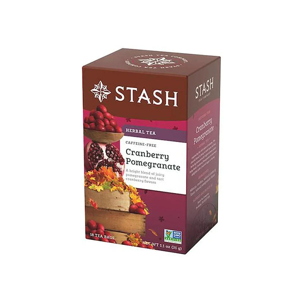 Cranberry Pomegranate Stash Herbal Tea - La Boite à Grains