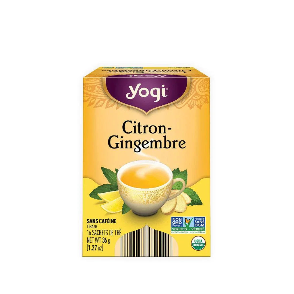 Yogi Lemon-Ginger Herbal Tea - La Boite à Grains