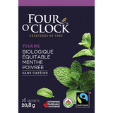 Tisane Menthe Poivrée Biologique Four O'Clock - La Boite à Grains
