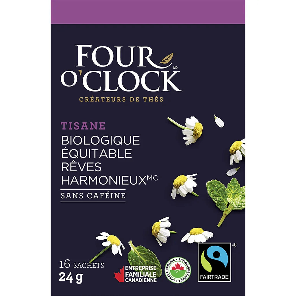 Organic Harmonious Dreams Herbal Tea Four O'Clock - La Boite à Grains
