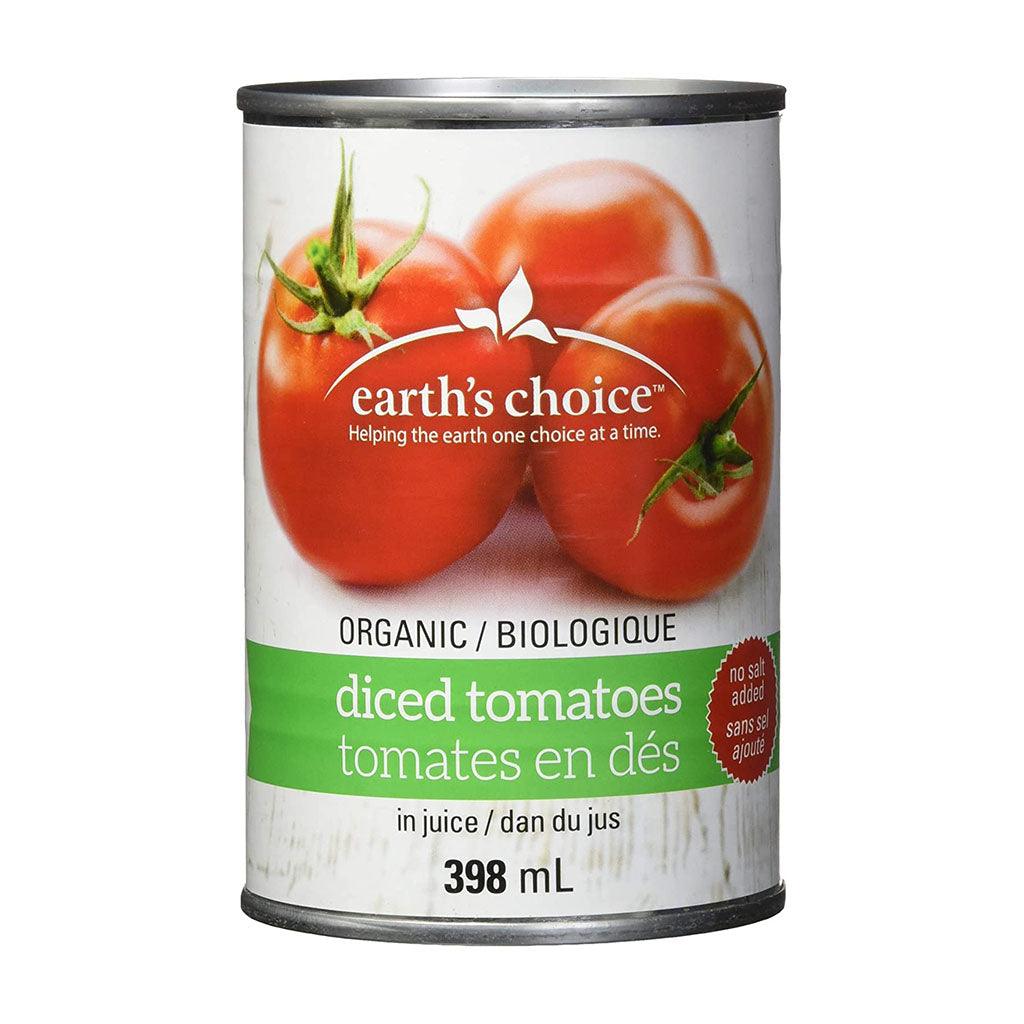 Tomates en Dés Biologique Sans Sel Ajouté Earth's Choice - La Boite à Grains