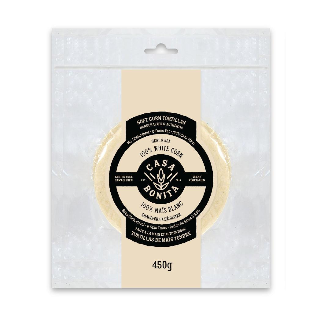 Tortillas de Maïs Blanc Sans Gluten Casa Bonita - La Boite à Grains