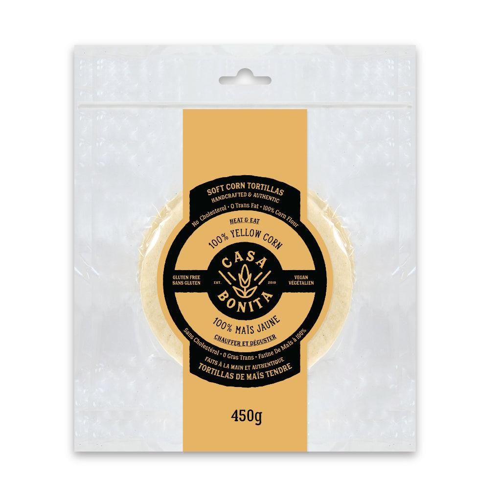 Tortillas de Maïs Jaune Sans Gluten Casa Bonita - La Boite à Grains