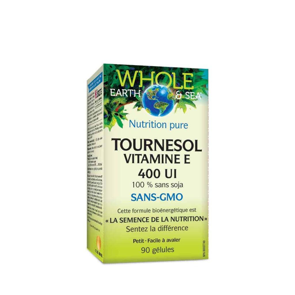 Tournesol Vitamine E 400 UI Whole Earth & Sea - La Boite à Grains