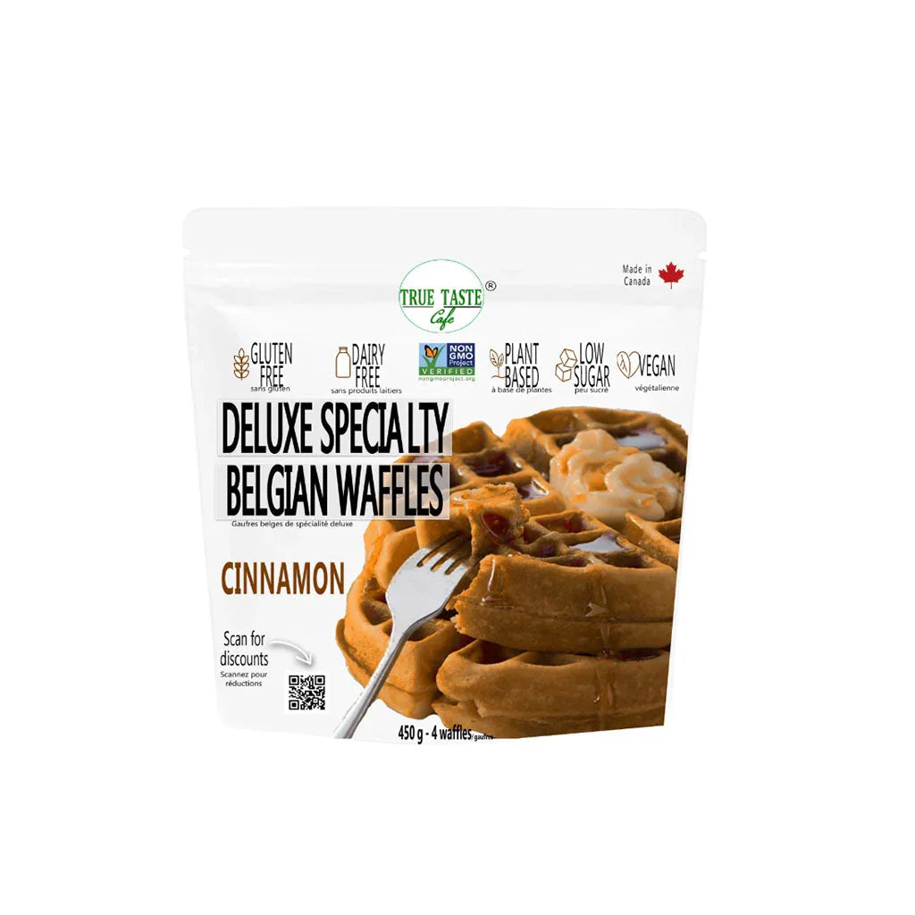 gaufres belges à la cannelle True Taste Cafe - La Boite à Grains