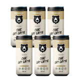 two bears latte sparkling chai tea with oats 6x207 ml - the grain box
